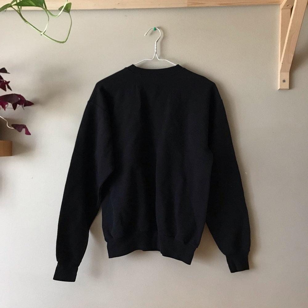 Basic Black Crewneck